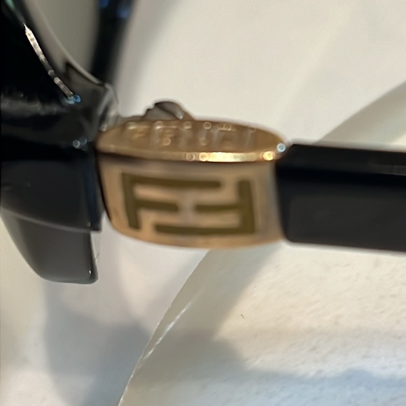 Fendi Small Black Sunglasses With Case main image 8